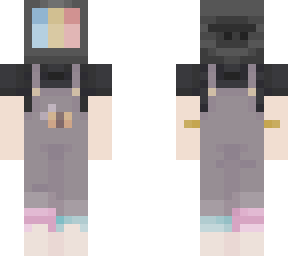 tv head with overalls (bess are yellow)