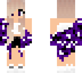 violet themed shirt oc