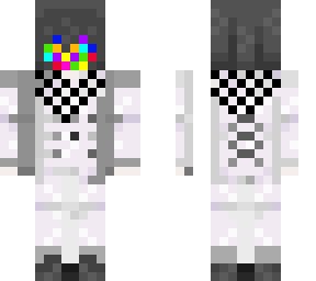 b+w kokichi w glitched face