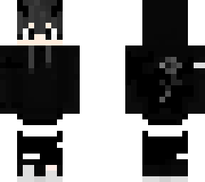 black/white demon emo (derp)