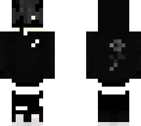 black/white demon emo,blindfold 2
