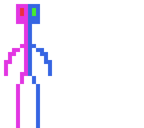 blu and pink boy(stikman)