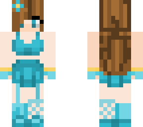blue ballerina
