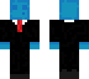 blue business slime