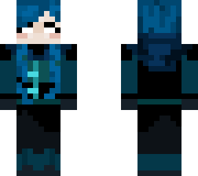 blue elf girl
