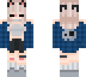 blue flannel