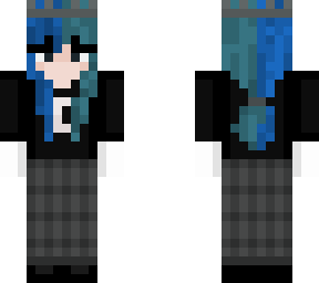 blue hair alternative (girl)