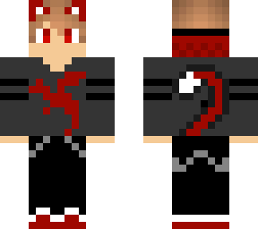 cat boy red