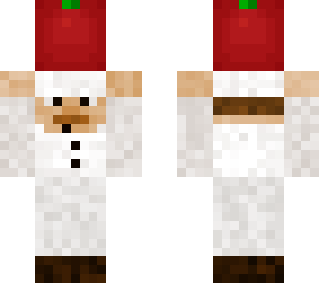 cheff with a tomato