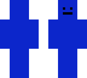 classic blue skin