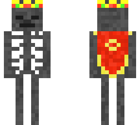 crowned wither skeleton