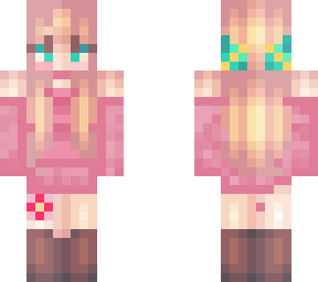 cute girl that is in pink!