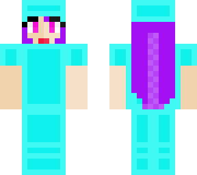 diamond armored gamer girl