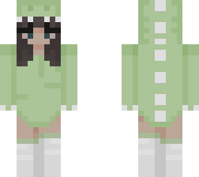 dino hoodie :d (my oc in a dino hoodie)
