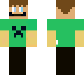 excited creeper boy