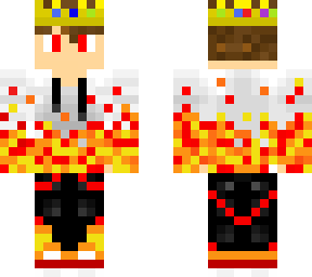 fire skin techno edition v2