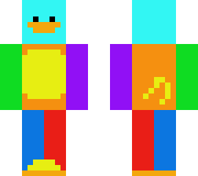 fixed rainbow duck