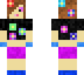 flower person