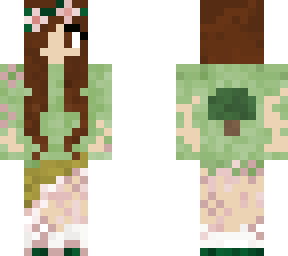 forest flower girl