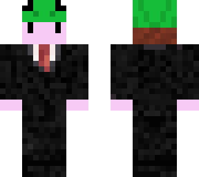 frog in suit