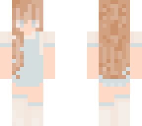 girl in a blue dress?