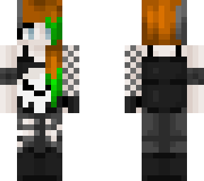 green hair goth