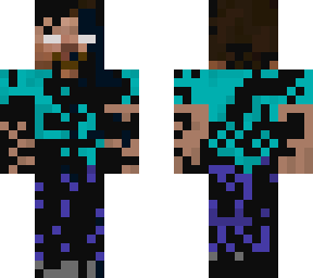 herobrine is turning in to black