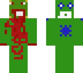 killer and nice frog