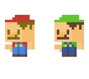 mario and luigi!