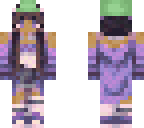 my skin with frog hat