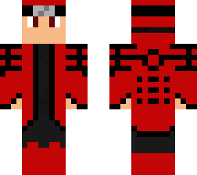naruto chakra mode (custom red)