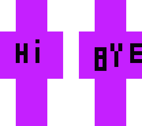 neon purple dude