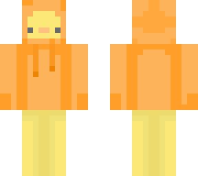 orange hoodie duck