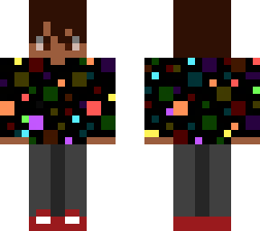 polka-dot sweater