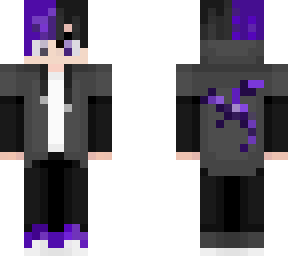 purple emo boy