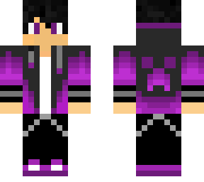 purple gamer boy !