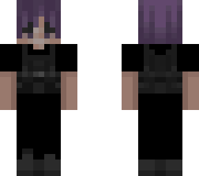 purple hair