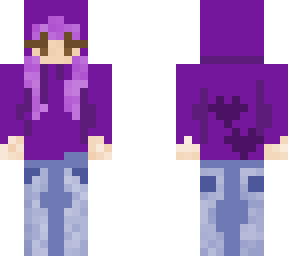 purple hoodie