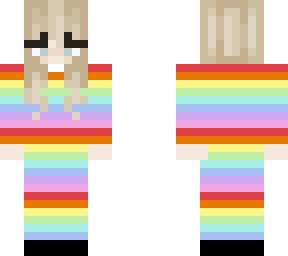 rainbow blonde