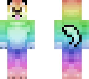 rainbow shiba inu