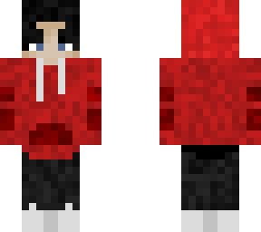 red hoodied boy