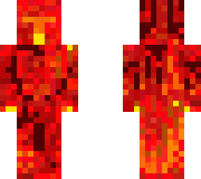 red lava knight