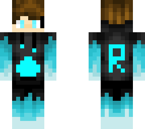 sky blue skin
