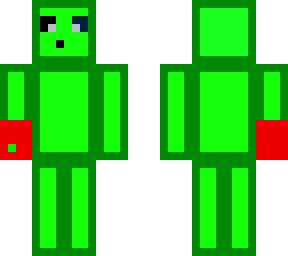 slime boy with infinity gauntlet