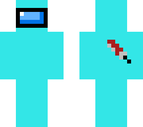 stabbed cyan amoung us character