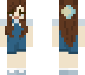 sun moon overall girl