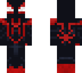 the black new spider man