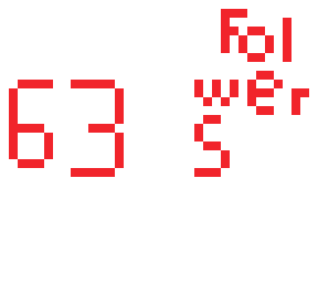 thx for 63 folowers
