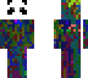 weird panda skin lol