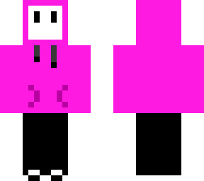 white man with pink clothes